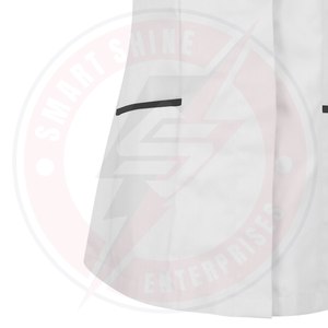 เสื้อสครับคอวีสำหรับพยาบาลผู้หญิง มีกระเป๋า ผ้าเนื้อยืด สีพื้น สำหรับคลินิกและโรงพยาบาล รุ่น OEM - Product Image 3