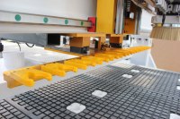 Centro de Mecanizado CNC ATC 1530, Router CNC para Madera con Eje Rotatorio de 300 mm, Router para Fabricación de Puertas de Gabinete