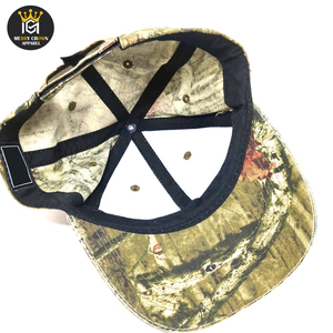 El más nuevo diseño de gorras de béisbol de caza ecológicas OEM ODM hechas en Pakistán fáciles de usar para adultos al por mayor - Product Image 5