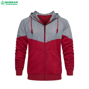 Behram International OEM Wholesale 2026 Custom Unisex Plus Size Zipper Hoodie <b>Trousers</b> Tracksuit Set Breathable - Product Image 5