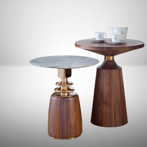 โต๊ะกาแฟกรอบโลหะดีไซน์โดดเด่นทำจากไม้และโลหะสำหรับตกแต่งบ้าน - Product Image 5