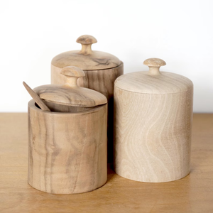 Boîte à épices en bois décorative pour un rangement élégant sur le comptoir de cuisine, améliorant l'esthétique et la fonctionnalité - Product Image 3