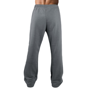 กางเกงแฟชั่นผู้ชายทรงขาบาน กางเกงวอร์ม สกรีนโลโก้ได้ ผ้าฝ้ายฟลีซ ระบายอากาศ เอวกลาง ทรงขาบาน สไตล์สตรีทแวร์และลำลอง - Product Image 2