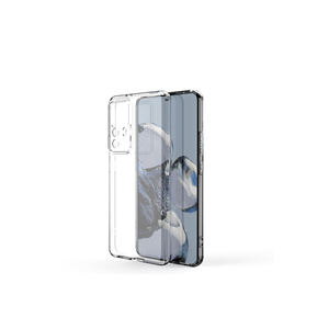 Coque en silicone liquide premium pour Xiaomi Mi 12T, dos transparent élégant avec protection de caméra HRMN, compatible avec la marque Poco - Product Image 1