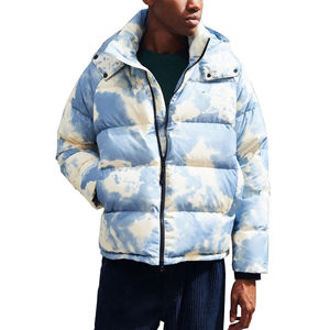 Unisex <b>Summer</b> Outdoor Waterproof Canvas Long Thick Puffer <b>Jacket</b> Hood Custom Designs All Sublimation Print Quick Dry Breathable - Product Image 1