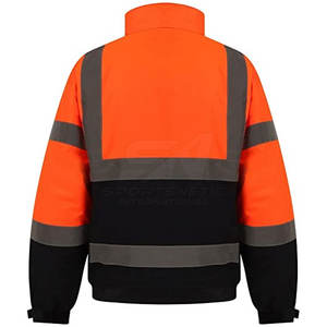 Meilleur prix Vestes de sécurité routière réfléchissantes haute visibilité pour hommes Vestes de sécurité haute visibilité respirantes à vendre - Product Image 2