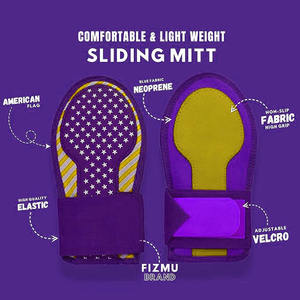 ถุงมือหนังแบบเลื่อนได้สำหรับเล่นเบสบอลแบบพรีเมี่ยม/นีโอพรีนตัวป้องกันมือประสิทธิภาพสูงใช้งานอย่างมืออาชีพสะดวกสบายเพิ่มความปลอดภัยในการจับ - Product Image 5