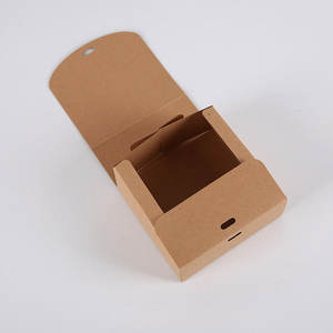 Caja de regalo de joyería deslizante de cartón rígido duro de lujo a granel, cajón de papel Beige, anillo de joyería, pendientes, cajas de embalaje - Product Image 5