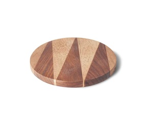 Dessous de verre en bois d'acacia Vaisselle de style créatif Dessous de verre en bois et prix de gros d'usine Dessous de verre accessoires de cuisine Nouveau produit - Product Image 5