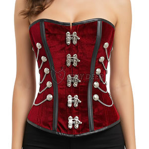 Top Corset Gótico para Mujer con Encaje Vintage, Bustier Estilo Victoriano - Product Image 3