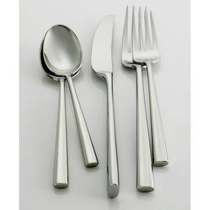 Gran oferta, cubiertos de acero inoxidable de calidad Premium, elegante boda, ecológico, mango de resina negra, juego de cubiertos de plata pulida - Product Image 6