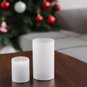 HST0306FR - Frosted Glass <b>Hurricane</b> <b>Candle</b> Shade Chimney Tube [No Bottom] - 3 x 6 - Product Image 6