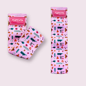 High Quality Fabric Resistance <b>Bands</b> Custom Logo <b>Exercise</b> Loop <b>Bands</b> for Home Gym Fitness Workout Training Fitness Yoga Pilates - Product Image 1