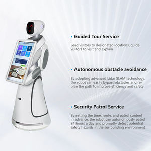 Robot de Recepción para Vestíbulo de Hotel, Robot Interactivo con Pantalla Táctil, Guía Inteligente por Voz, Sistema de Guía para Visitantes, Robot de Entrega de Alimentos - Product Image 5