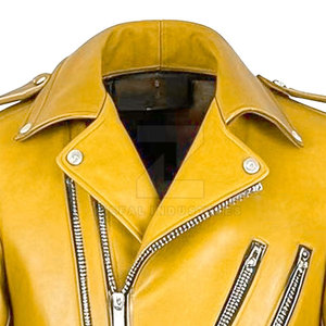 Chaqueta de Cuero Sintético Hecha en Pakistán para Hombre, Diseño Personalizado, Chaqueta de Motociclista Formal con Logotipo Frontal, Chaqueta de Invierno - Product Image 5