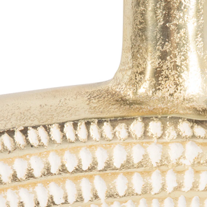 Florero y jardineras de metal de aspecto antiguo moderno para el hogar o el hotel, accesorios decorativos económicos de la India - Product Image 5