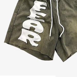 กางเกงขาสั้นออกกำลังกายผู้ชาย แบบหลวม ระบายอากาศ แห้งเร็ว ผลิตตามสั่ง ขายส่ง เป็นมิตรกับสิ่งแวดล้อม - Product Image 2