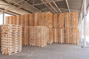 Nouveau pin 1200x800 Euro Standard palette en bois Double face plastique 4 voies entrée pas cher prix vente dans le monde entier - Product Image 3