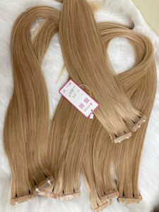 ผมต่อแบบบราซิลยาว8-30นิ้วผมเลมี่สีบลอนด์น้ำผึ้ง (#24) - Product Image 2