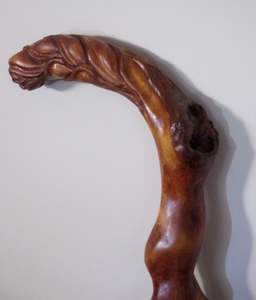 ไม้เท้าเดินป่าตั้งแคมป์ทำจากไม้เคลือบเงาขนาด122ซม. ดีไซน์ตามสั่งโรงงาน15ปี - Product Image 6