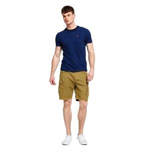 Shorts de sport cargo pour homme Kivotech en polyester/nylon, couleur unie, logo personnalisé, taille mi-haute, décontracté, séchage rapide, respirant - Product Image 3