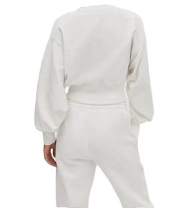 Último diseño Venta al por mayor Mejor precio Cómodo Nuevo estilo Jogger Wear Sudadera con capucha para mujeres Sudaderas con capucha transpirables de moda Cuello redondo - Product Image 4