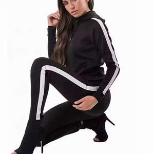 Gym Fitness Training Femmes Ensemble Deux Pièces Survêtement Jogging Pour Dames Offre Spéciale Dernier Style Couleur Personnalisée - Product Image 3