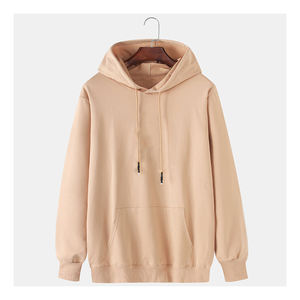 Vente en gros de sweats à capuche en coton 100% uni teint en hiver, impression de logo personnalisée, polaire, mode décontractée - Product Image 1