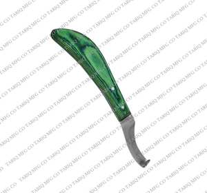Cuchillo para recortar pezuñas, cuchillo para pezuñas de caballo veterinario, herramienta de acero inoxidable para herrador por TARIQ MFG CO CE ISO EU - Product Image 4