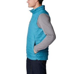 Vestes matelassées d'hiver personnalisées Gilet sans manches Mode légère Vente en gros Vestes matelassées imprimées OEM personnalisées High Street - Product Image 3