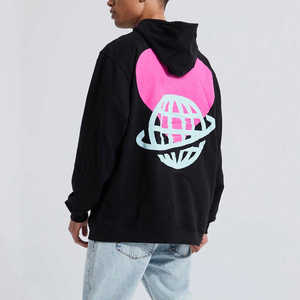 Sweat à capuche surdimensionné en coton de haute qualité avec impression bouffante Logo personnalisé Sweats à capuche et sweat-shirts pour hommes imprimés en 3d de grande taille - Product Image 2
