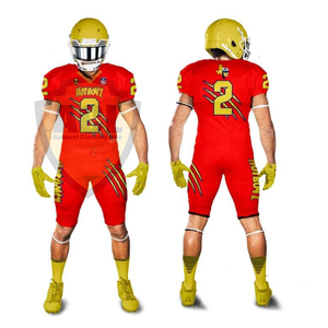 Maillot de Football américain personnalisable, personnalisé avec votre propre équipe, uniforme customisé - Product Image 1