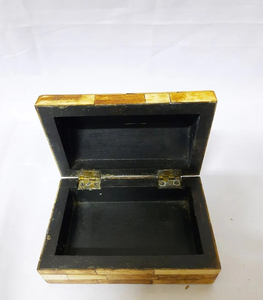 Boîtes de rangement de créateurs antiques de haute qualité Boîte de rangement de bijoux en incrustation d'os au prix de gros de l'Inde - Product Image 4