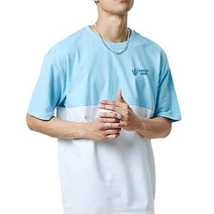 Servicio OEM, Camiseta Extra Grande al por Mayor para Hombre, 100% Algodón, Transpirable, de Secado Rápido, Diseño Sólido, Colores Personalizados, Alta Calidad - Product Image 4