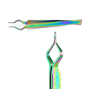 Pince à épiler pour extensions de cils, pointe précise pour application et isolation, outil à pointe fine, très tendance - Product Image 2