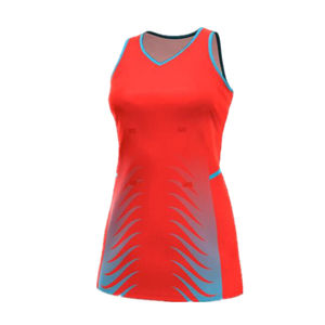Jupe de netball, robe, impression par sublimation, respirante, anti-UV, évacuation de l'humidité, vêtements de sport, uniforme pour femmes, personnalisez votre propre design - Product Image 4