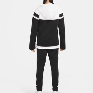 2025 Niños Venta al por mayor Nuevo diseño Ajuste regular con logotipo personalizado Chaqueta con cremallera completa y Joggers Chándal Conjunto para niños Color de dos tonos - Product Image 4