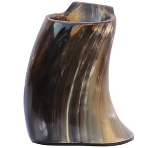 Tasse à corne de Viking authentique-Tasse à boire traditionnelle pour les festivals médiévaux et les foires de la Renaissance - Product Image 4