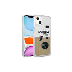 Coque de téléphone en silicone liquide premium TYGO pour iPhone 14 Plus, motif tendance de boisson, antichoc, protection mobile - Product Image 1