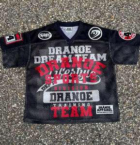 เสื้อตาข่ายครึ่งแขนระบายอากาศสำหรับผู้ชายเสื้อเจอร์ซีย์แฟชั่นระบายอากาศได้ดี - Product Image 2