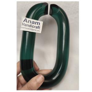 Accents muraux en chaîne acrylique moderne personnalisés, faits à la main, ornementaux en résine, suspendus pour la décoration intérieure, prêts pour le festival Diwali - Product Image 1