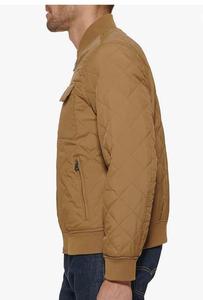 Veste d'hiver personnalisée pour hommes en vente de gros coupe-vent 100% polyester décontracté à col montant avec service conçu par l'OEM - Product Image 2