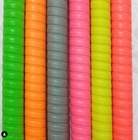 Service de personnalisation OEM : Poignées de bâtons de cricket en caoutchouc écologiques, durables, légères, longue durée, pour entraînement et match, antidérapantes, couleurs personnalisées
