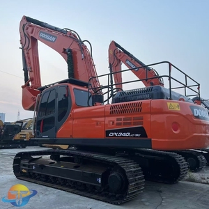 Excavadora Doosan DX340LC-9C Modelo 2022 de Segunda Mano, Maquinaria para Movimiento de Tierras, 1100 Horas, Capacidad de Cucharón de 1.4-1.6m, Excavadora de Orugas Económica - Product Image 4