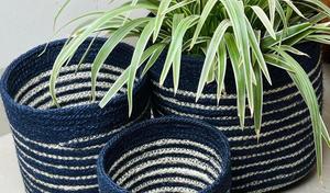2026 Nuevo Mini Macetero de Algodón y Yute, Pequeña Cesta de Almacenamiento Tejida de Yute con Cuerda de Cáñamo, Maceta para Plantas de Cosecha Directa para Fiestas - Product Image 6