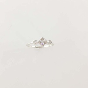 925 Sterling Silver High Quality Fashion Ring White Cubic Zircon Cut Square for Women for <b>Weddings</b> - Product Image 5