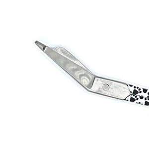 Ciseaux à pansement Lister en acier inoxydable noir blanc Ciseaux à pansement chirurgical de premiers soins manuels avec ensemble d'instruments à pointe de sécurité - Product Image 4