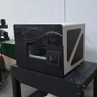 Printer UV Mini Ukuran A4 Komersial, Single Printhead XP600 untuk Casing Ponsel, Akrilik, Pembatas Buku, Produk Personalisasi, Kustomisasi Produk