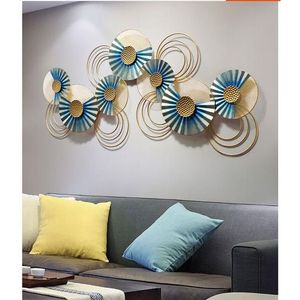 Arte Abstracto Único de Aluminio para Colgar en la Pared, Decoración del Hogar de 48x24 para Interiores y Restaurantes - Product Image 1