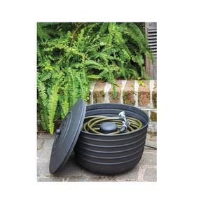 หม้อท่อโลหะตกแต่งสำหรับจัดเก็บของในสวนกลางแจ้งรักษาความปลอดภัยด้วยการออกแบบที่ทนทานมีสไตล์ - Product Image 1